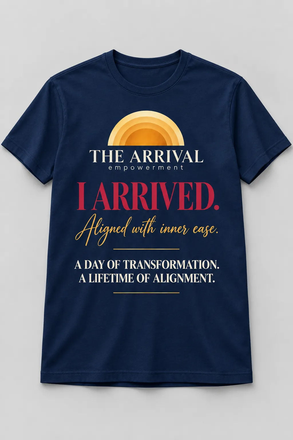 Short Sleeve Arrival T-Shirt